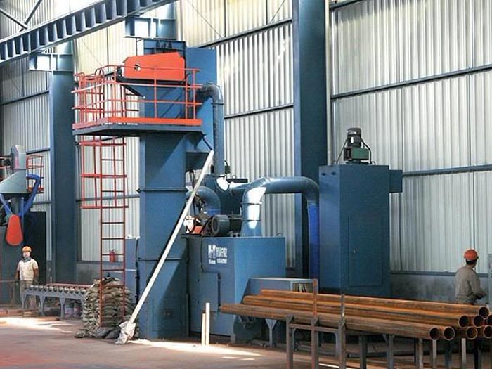 凤城网架杆件拋丸