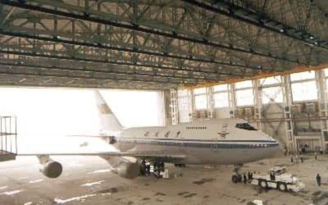 凤城机库网架工程